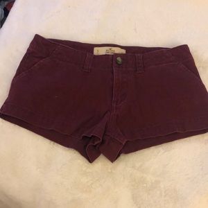 NWOT Size 3 Hollister denim shorts
